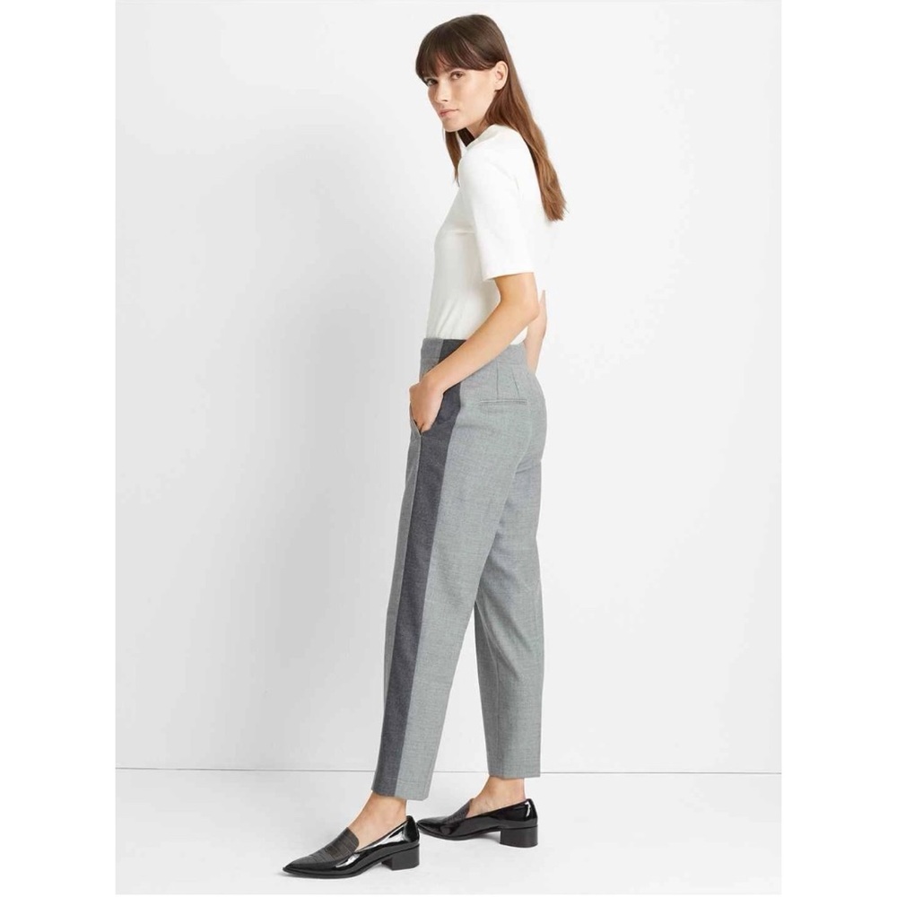 Club Monaco Heather Grey Ryanne Colorblock Pant